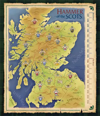 Hammer of the Scots Map image 2