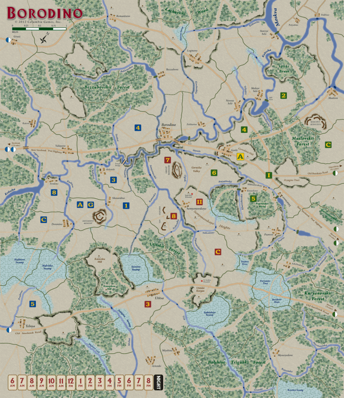 Borodino 1812 Map image 2