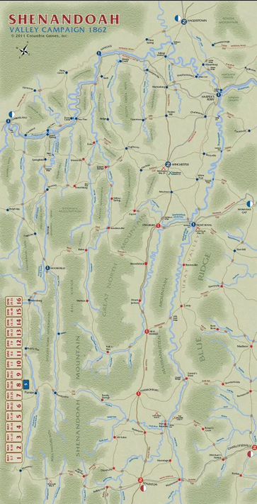 Shenandoah Map - Hi Res PDF product image