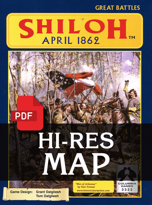 Shiloh 1862 Map - Hi Res PDF product image