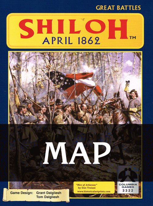 Shiloh 1862 Map product image