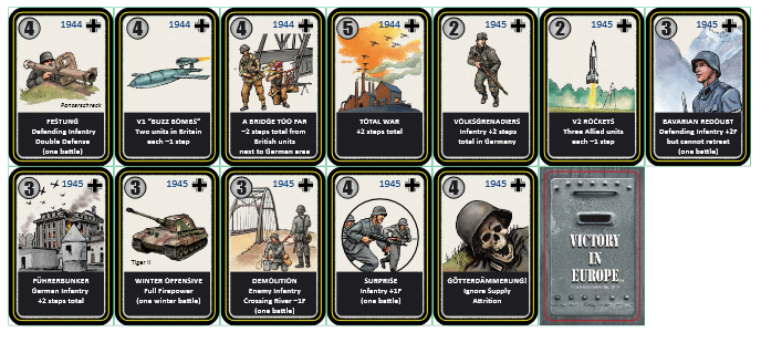 Victory in Europe Cards Axis image 2