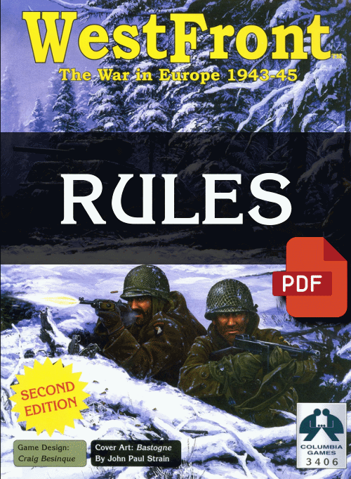 Westfront 2nd Ed. Rules PDF product image