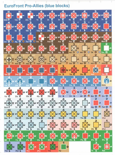 Eurofront 2nd Ed. Labels Allies image 2