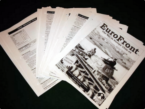 Eurofront 2nd Ed. Printed Rules image 2