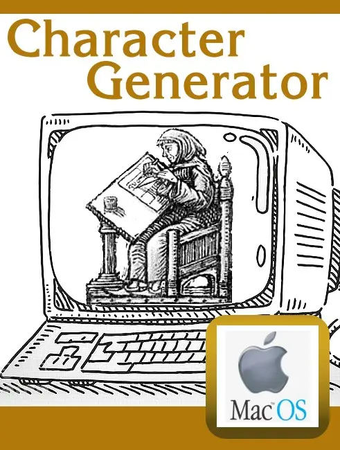 Mac Harn Character Generator Download FREE product image