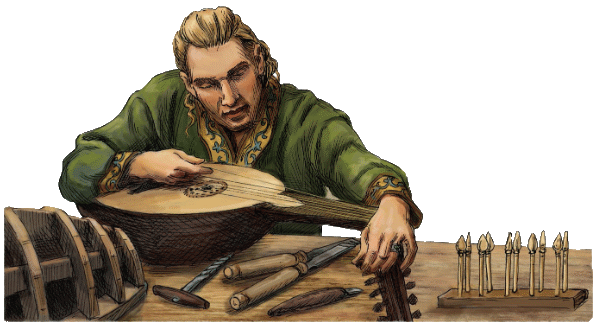 Making a Harp