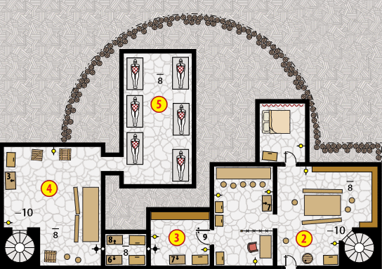 Cellar of a Larani Temple