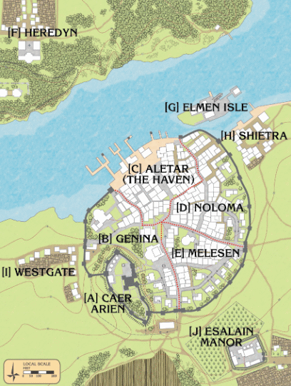 Districts of the City