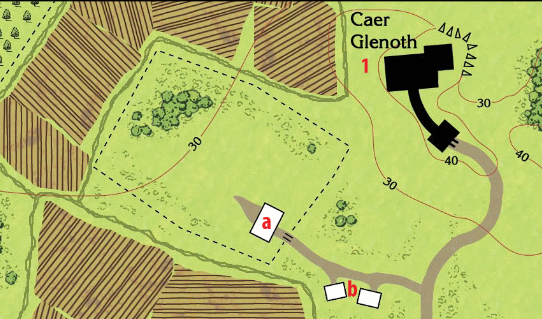 Caer Glenoth on the Map