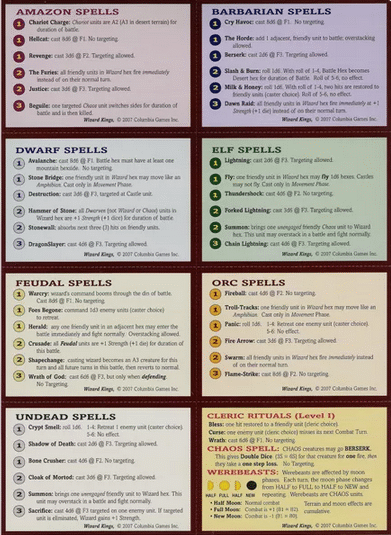 Wizard Kings Spell Cards image 2