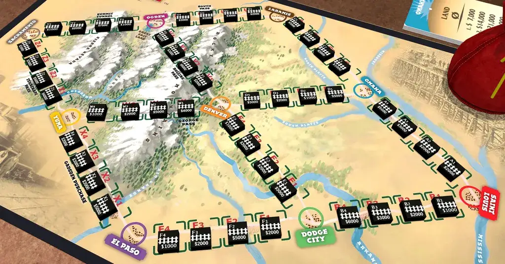 Last Spike on Tabletopia — BGG upload by sidusov
