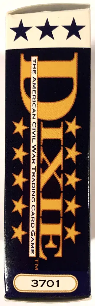 Dixie: Bull Run - Columbia Games 60 card deck edition - box side — BGG upload by Dalmari