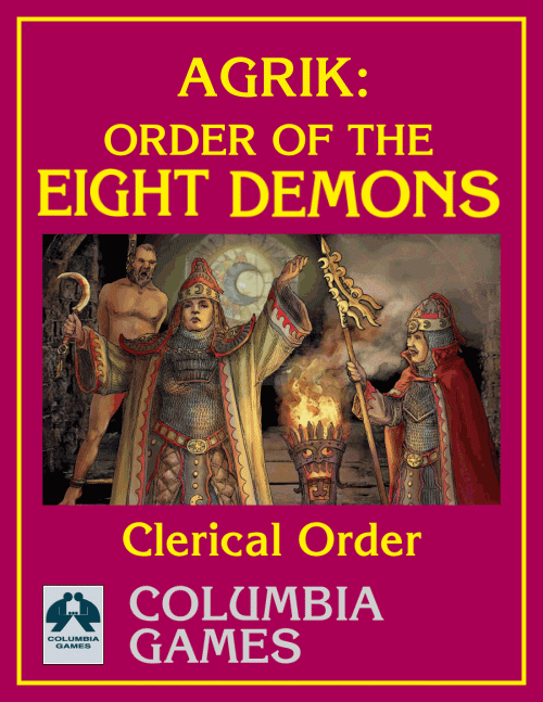Agrik: Order of the Eight Demons PRINT + PDF image 1