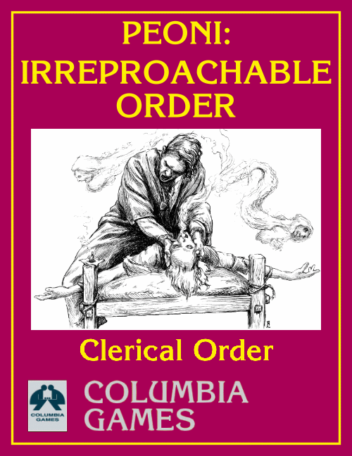Peoni: Irreproachable Order PRINT + PDF image 1