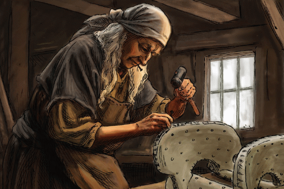Saddler Working