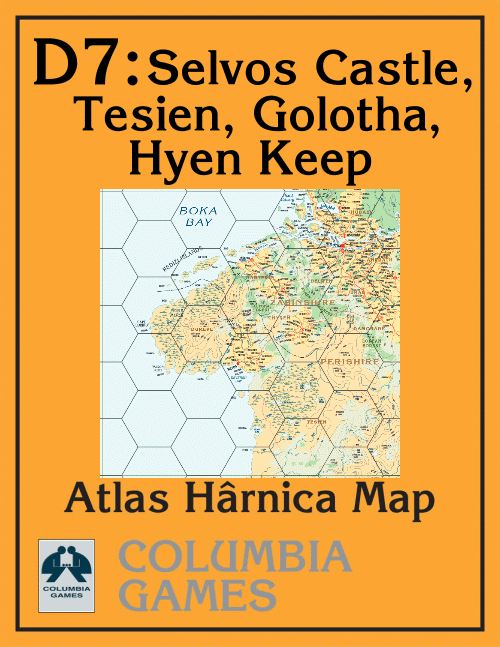 Atlas Harnica Map D7 PRINT + PDF image 1