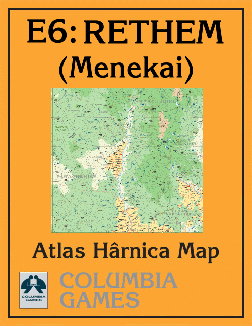 Atlas Harnica Map E6 PRINT + PDF image 1