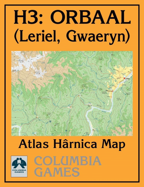 Atlas Harnica Map H3 Leriel PRINT + PDF image 1
