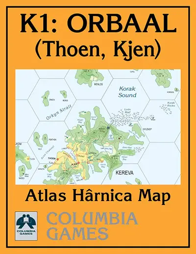 Atlas Harnica Map K1 Balakas PRINT + PDF image 1