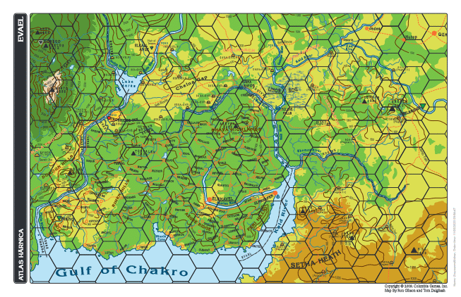 Evael Map