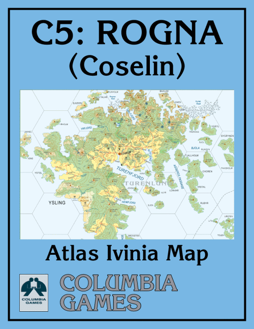 Atlas Ivinia Map C5 PRINT + PDF image 1