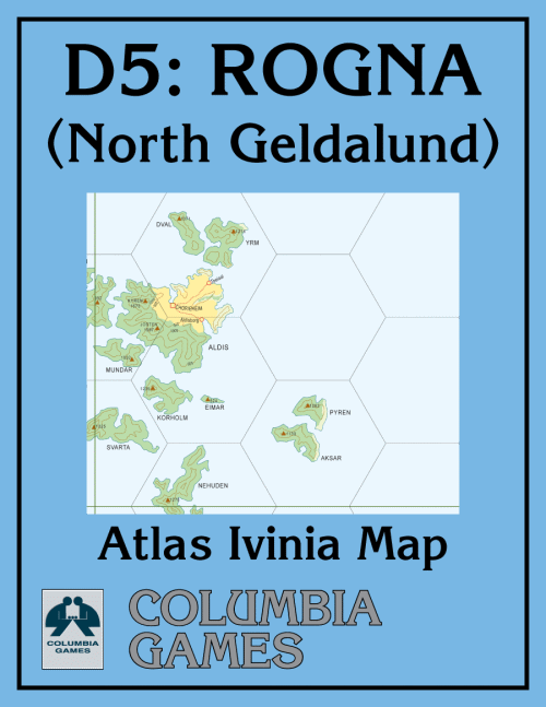 Atlas Ivinia Map D5 PRINT + PDF image 1