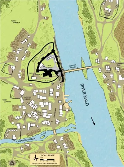 Olokand on the Map