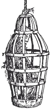 Skeleton in a Gibbet