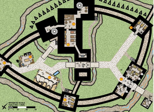 Ground Floor of the Castle