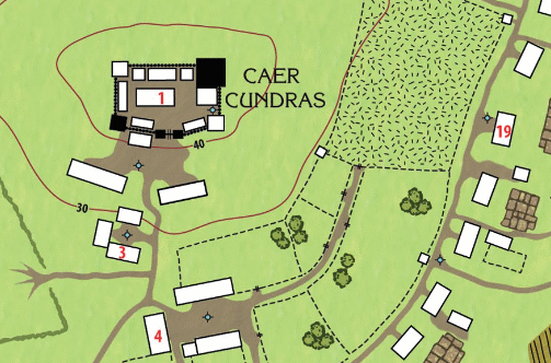 Cundras Keep on the Map