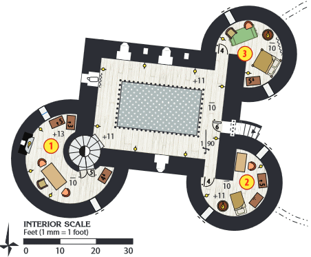 2nd Floor of the Keep