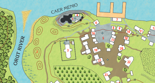 Menio Keep on the Map