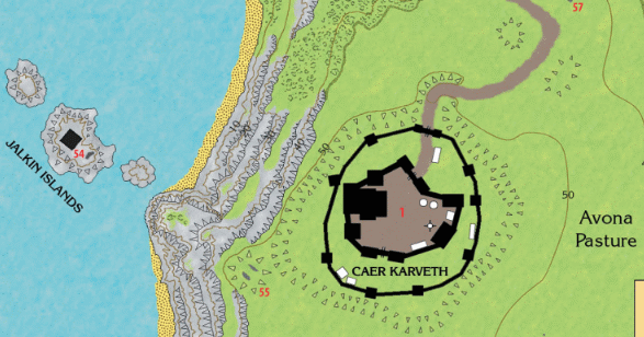 Karveth Keep on the Map