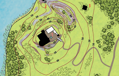 Caer Themeson on the Map