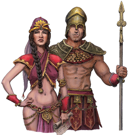 Halean Priestess and Solithar