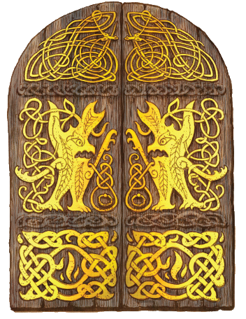 Agrikan Temple Door