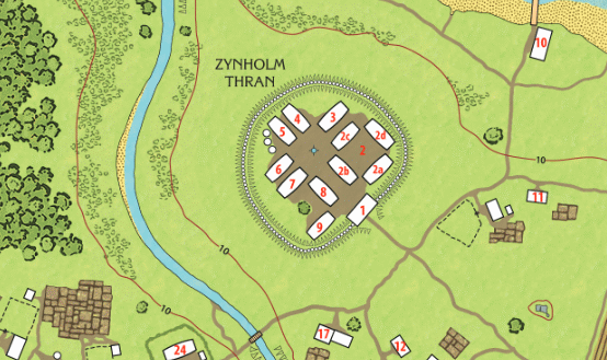 Zynholm Thran on the Map