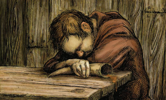 Sleeping in the Drunken Hake Inn