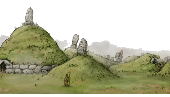 Earthworks on Helur Island