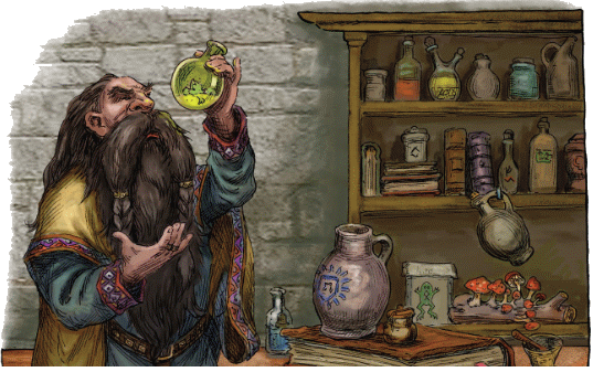 The Eye-Of-Dwarf Potion