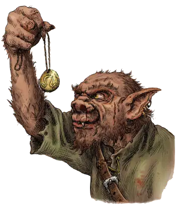 Gargun with his Loot