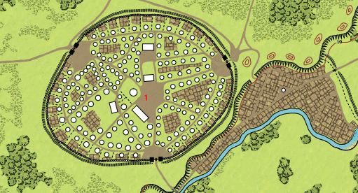 Village of Kus on the Map
