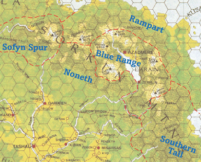 Sorkin Mountain on the Map