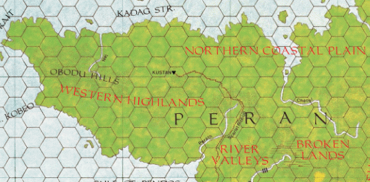 Peran on the Map