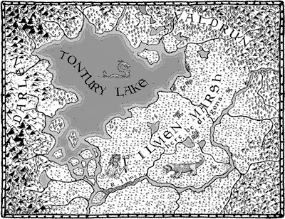 Tontury Lake on the Map