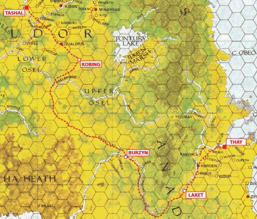 Trail on the Map
