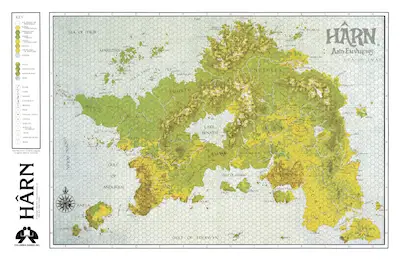 HarnWorld 4'x6' Vinyl Banner Map image 1